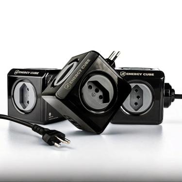 Imagem de Filtro de Linha 5 Tomadas Em Cubo Bivolt - Energy Cube - Gshield