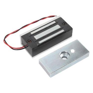Imagem de Garosa Fechadura Eletromagnética, Liga de Alumínio, Força de Retenção de 60kg, Fechadura Magnética Elétrica Modo NC para Sistemas de Controle de Acesso