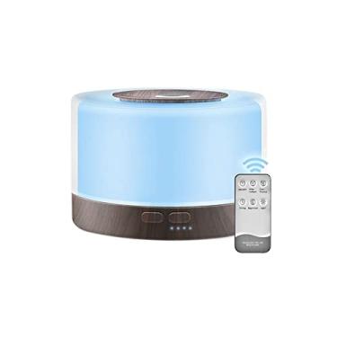 Imagem de Umidificador Difusor de aroma elétrico umidificador ar ultra-sônico fabricante névoa fria difusor óleo essencial para escritório em casa 300ml(M 4)