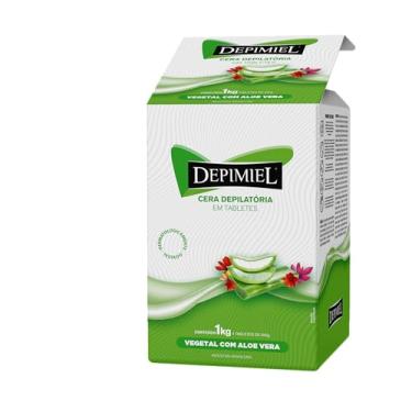 Imagem de DEPIMIEL Cera Quente Vegetal Depimiel 1Kg (Pote 250G)