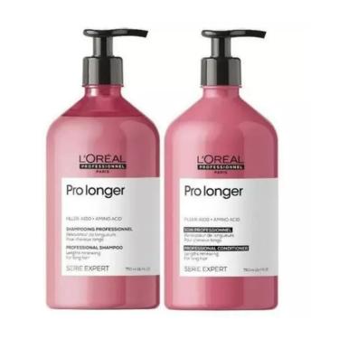 Imagem de Kit L`oréal Pro Longer-shampoo+condicionador 750ml
