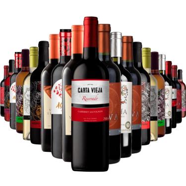 Imagem de Kit Adega Cheia 20 Vinhos