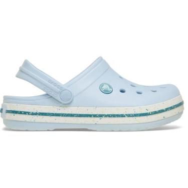 Imagem de Sandália Crocs Crocband Speckled Band Clog T Blue Frost, 24, Blue fros