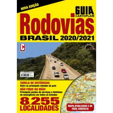 Imagem de Guia Cartoplam - Mapa Rodovias Brasil- 08Ed/20 - EDITORA ON-LINE, Sort