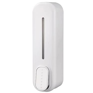 Imagem de Dispensador manual de sabonete, recipiente de desinfetante de mãos comercial montado na parede de 300 ml, dispensador de xampu | Dispensador de desinfetante para as mãos | Recipientes de líquido para