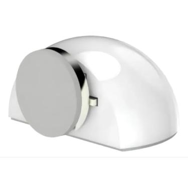 Imagem de Prendedor Fixador Trava Porta Magnetico Adesivo 804 Branco