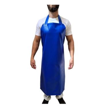 Imagem de Avental Pvc Impermeável Açougueiro Peixaria Lava Rapido Jato cozinha p