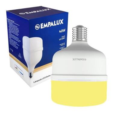 Imagem de Lâmpada Bulbo Led Alta Potência 40W E27 Quente - EMPALUX, Bivolt