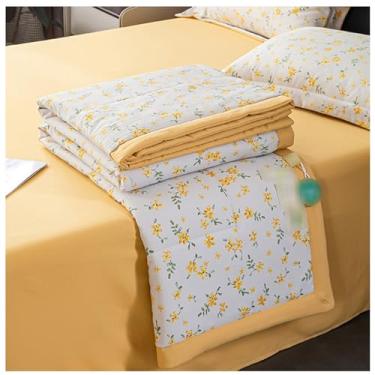 Imagem de Colcha térmica de verão, edredom leve e refrescante para todas as estações, colcha térmica de verão, cobertor fino, frio, frio, leve, refrescante