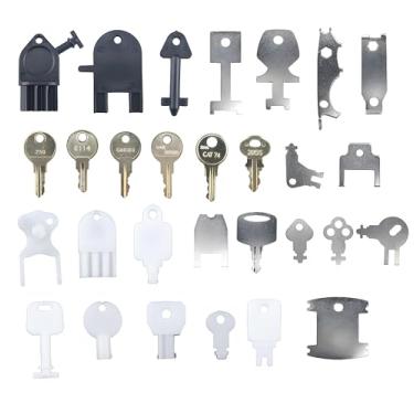 Imagem de JEENDA Conjunto de chaves dispensadoras de 29 peças compatível com a toalha de papel mais popular, papel higiênico, dispensadores de sabonete, chaves de substituição universais