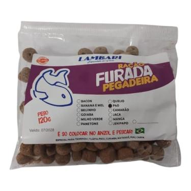 Imagem de Kit 2 Isca Para Peixe Ração Furada Para Pesca Tambaqui Piau (Sabor P40)