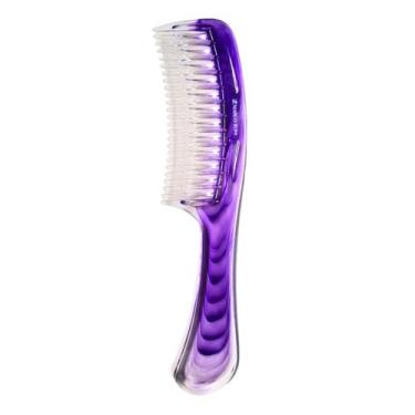 Imagem de Pente De Plástico Colors Com Dentes Entrelaçados Marco Boni, Roxo