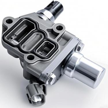 Imagem de AICARS Solenoide VTEC com válvula de controle de óleo e junta compatível com Honda Civic Acura EL 1.7L 2001 2002 2003 2004 2005 Substituição para 15810-PLR-A01