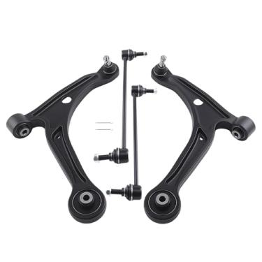 Imagem de maXpeedingrods 4Pcs Front Lower Control Arm with Ball Joint Sway Bar End Link for Honda Pilot 2006-2008, for Acura MDX 2006, K621349 K621350 K90349 Front Suspension Kit