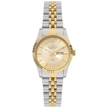 Imagem de Relógio Technos Feminino Automatico Bicolor - 6T51AB/1X
