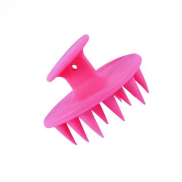 Imagem de Escova Massageadora Antiestresse,Anti Caspa e Queda, Compacta, Ideal para Todos os Tipos de Cabelo e Pets(03,PINK)