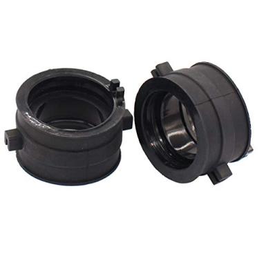 Imagem de MOTOKU Pacote com 2 isoladores de junta de carburador para coletor de admissão de carburador para Honda Shadow VLX 600 VT600 Spirit 750 ACE VT750