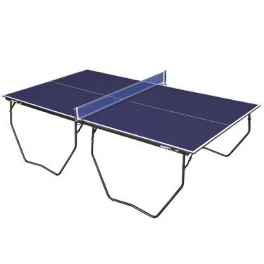 Imagem de Mesa de Ping-Pong em MDF 15mm, Articulada e com Rodízios - klopf - Cód