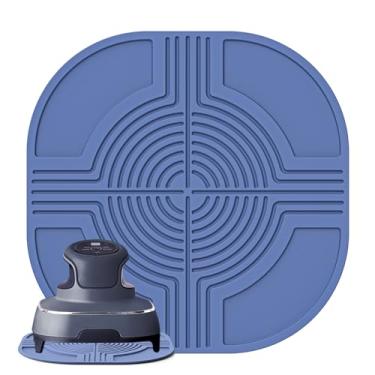 Imagem de Tapete de silicone para Ninja Crispi, acessório para fritadeira de ar Ninja Crispi, suporte de sistema de cozimento portátil de vidro para fritadeira a ar, resistente ao calor, antiderrapante protege