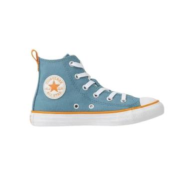 Imagem de Tênis Infantil Converse All Star Hi Ziper Azul Menina-Feminino
