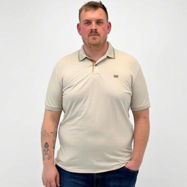 Imagem de Camisa Polo Sallo Básica Manga Curta Plus Size Masculina-Masculino