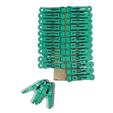 Imagem de KIT 120 Prendedor Reforçado de roupa, Pregador Reforçado de roupa para varal(120 Verde)
