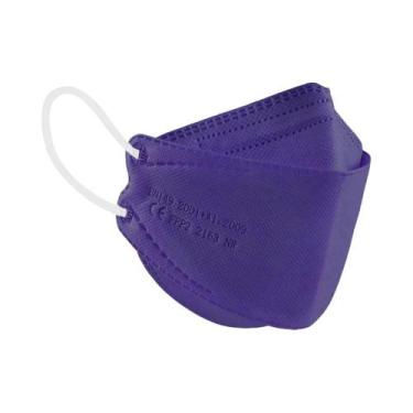 Imagem de Máscara FFP2 Preta Aprovada Pela CE 10-200 Peças Caps De Boca Certific