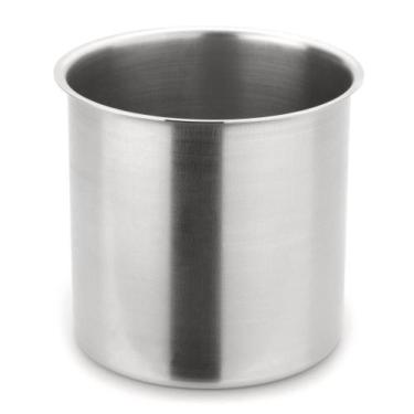 Imagem de Balde Inox Multiuso Porta Talheres Utensilios Copo Hospital - FORMA UT