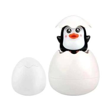 Imagem de Brinquedo De Banho Em Forma De Pato E Pinguim Para Crianças, Sprinkler