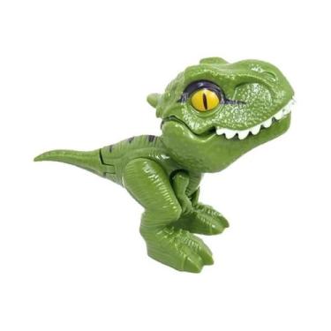 Imagem de Brinquedo Criativo de Dinossauros de Dedo para Crianças - Triceratops 