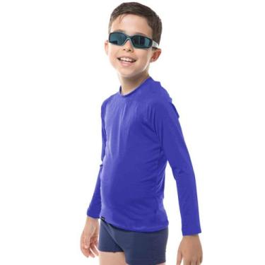 Imagem de Camiseta Proteção Solar Uv50 Manga Longa Infantil - Slim Fitness, 14, 