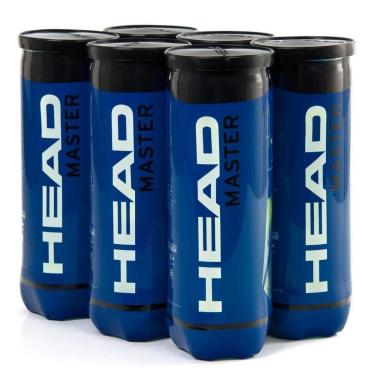 Imagem de Bola de Tennis Head Master Pack com 6 Tubos - 18 Bolas-Unissex