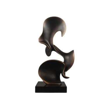 Imagem de VHDY85KA Mesa de entrada itens de decoração de casa moderna fibra de vidro entrada e sala de estar peças de arte abstrata minimalista estante