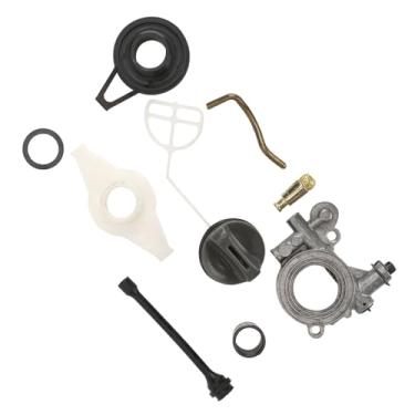 Imagem de AYNEFY Kit de Engrenagem Sem-fim de Linha de Bomba de óleo para 372XP 365 371 385 390 362 570 575 576 Motosserra, Peças de Reposição 503 52 13-01 Motosserra