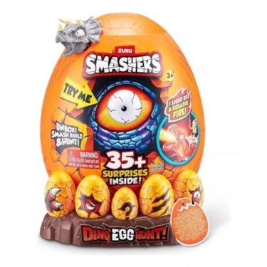 Imagem de Smashers Dino Egg Hunt Zuru 35 Surprise Fun F02133