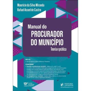 Imagem de Manual Do Procurador Do Município - Teoria E Prática - 2026
