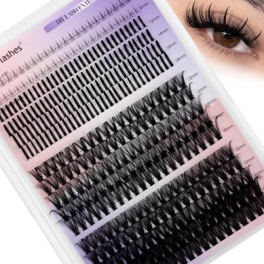 Imagem de Extensão de cílios Lash Clusters DIY Mega Thick 12-18 mm 40+50D - WEND