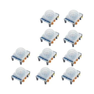Imagem de Módulo Detector De Sensor De Movimento Ajustável HC-SR501 PIR Para Ard