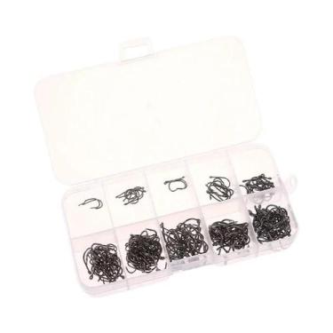 Imagem de Conjunto De Anzóis De Pesca Em Lote, 100-2000 Peças, Anzóis Invertidos