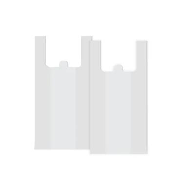 Imagem de Sacola Plástica Branca Milheiro Fina Mercado 24x34 C/ 1.000 - TAMAROZZ