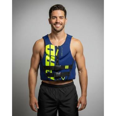 Imagem de Colete Salva-Vidas Protech Blue Edition - Prolife, G2 (De 85kg a 110kg