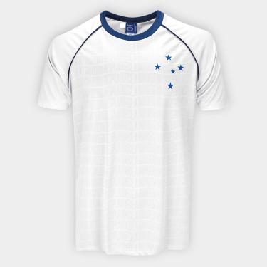 Imagem de Camiseta Cruzeiro Braziline Mosaico Masculina-Masculino