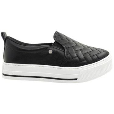Imagem de Tênis Feminino Iate Slip On Casual Dia a Dia Passeio Trabalho Flatform Conforto Via Mar...