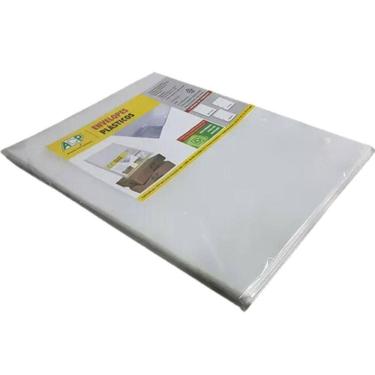 Imagem de Envelope Plástico Ofício ACP Móveis 006-100 OF 0,6MM Tamanho Carta Pacote 100 Unidades...
