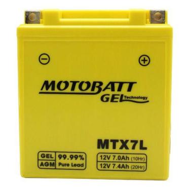 Imagem de Bateria Motobatt Honda Xr 125 Esd 7ah Mtx7l (ytx7l-bs)