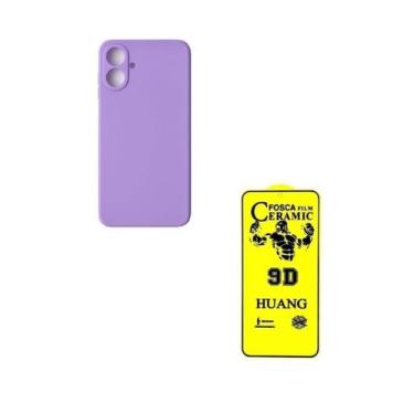 Imagem de Película de Cerâmica Fosca 9d + Capa Silicone Case Para Galaxy A07 5G 