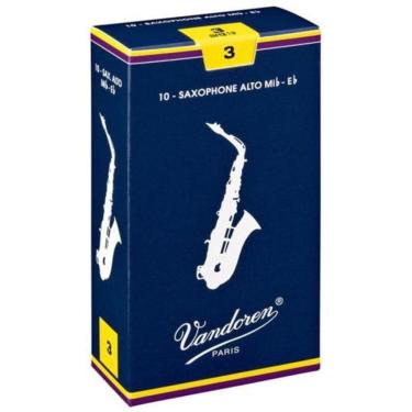 Imagem de Palheta para Saxofone Alto SR213 Dureza 3 com Alta Qualidade para Músicos Exigentes Van...