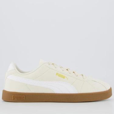 Imagem de Tênis Puma Club II Wns Feminino, Branco, Prata, 38