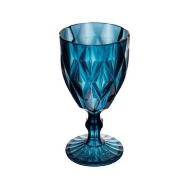 Imagem de Taça de Acrílico Diamond Azul 330ml 220406 - Lyor - LYOR, WOLFF, ROJEM