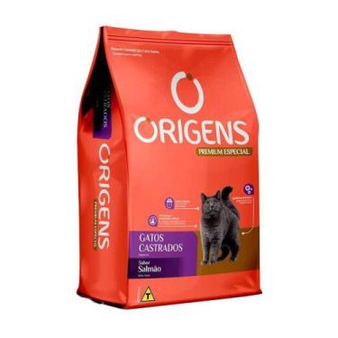 Imagem de Ração Origens para Gatos Castrados sabor Salmão - 10,1kg